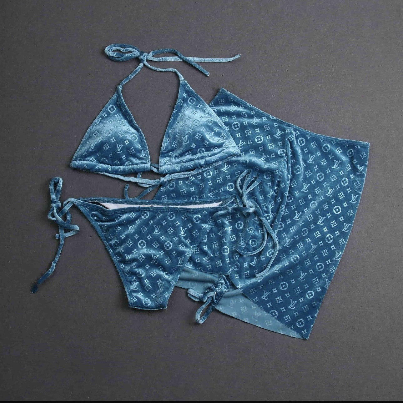 Ocean glazed bikini
