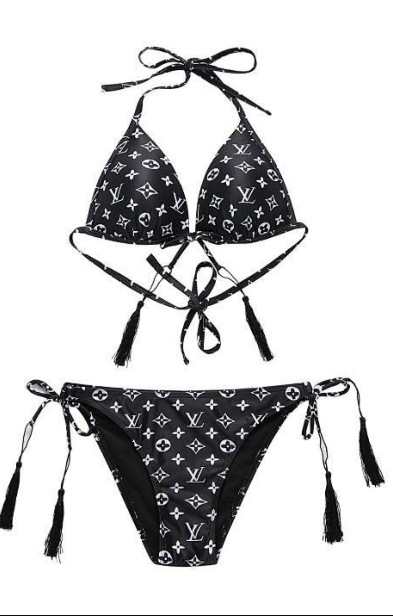 Blk panda bikini