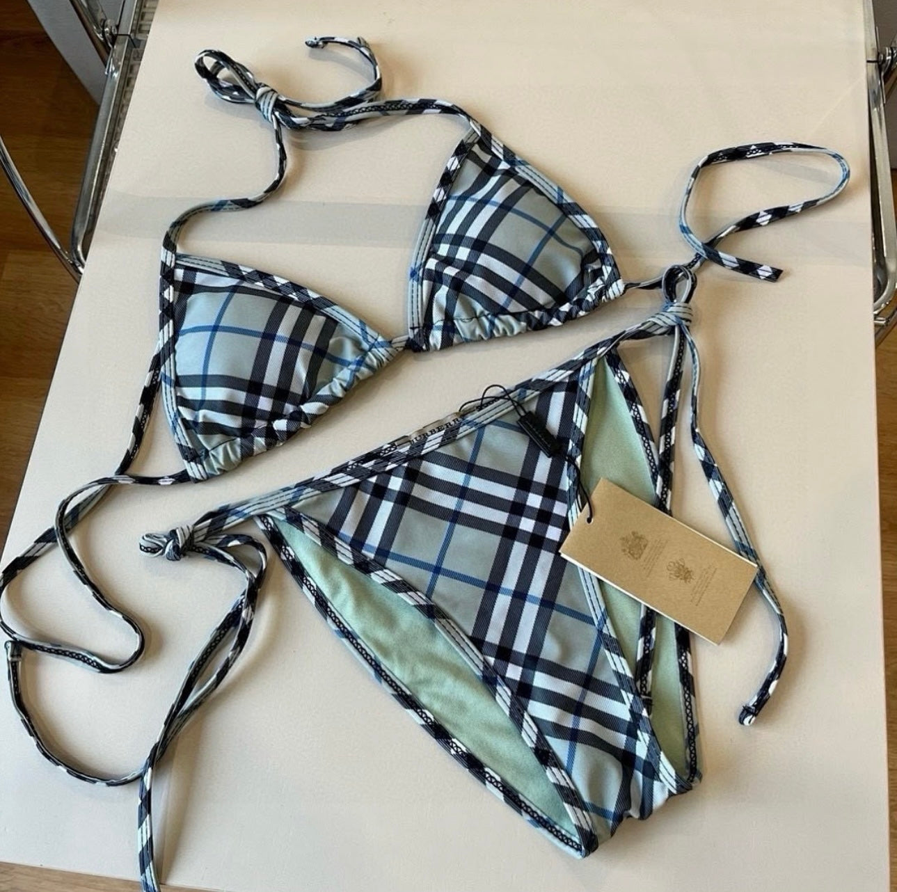 Mint blu bikini