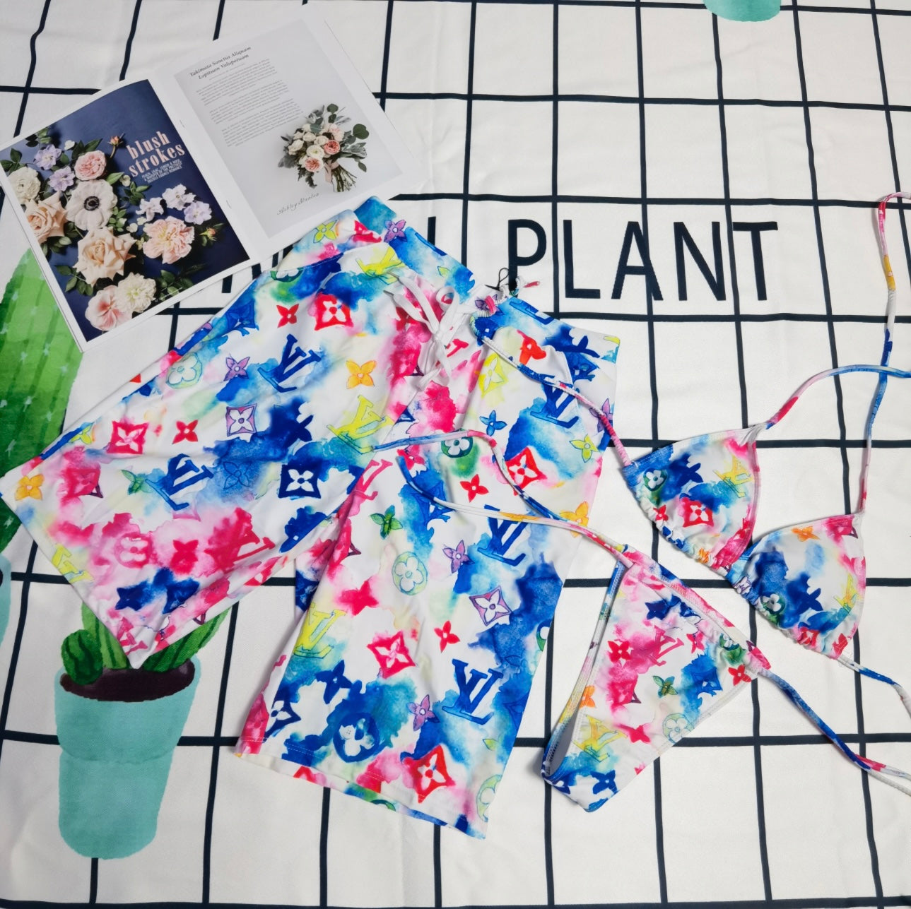 Watercolor Paradise Set
